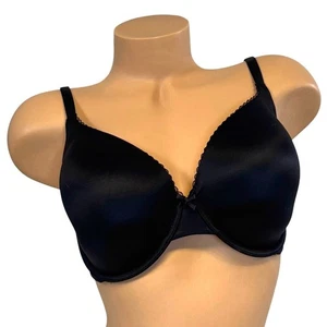Victoria's Secret 34DDD Body von Victoria perfekte Abdeckung leicht gefüttert BH schwarz - Bild 1 von 6