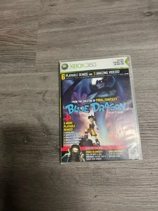 XBOX 360 Magazine Demo GAME Disc #75 BLUE DRAGON OVERLORD JUICED 2 TESTED - Picture 1 of 3