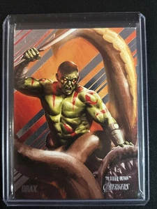 🔥Drax 2022 Fleer Ultra Marvel Avengers Base #18 - Picture 1 of 2