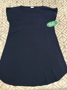 "Oh My Gauze" Damenkleid Größe 1 Med. Marine Neu Mit Etikett - Bild 1 von 7
