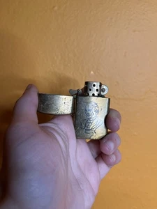 Vintage Old Grand Dad Whiskey Supreme Brand Flip Top Lighter - Picture 1 of 4