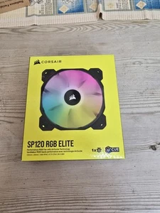 CORSAIR iCUE SP120 RGB ELITE Performance 120mm schwarz Einzellüfter - Bild 1 von 1