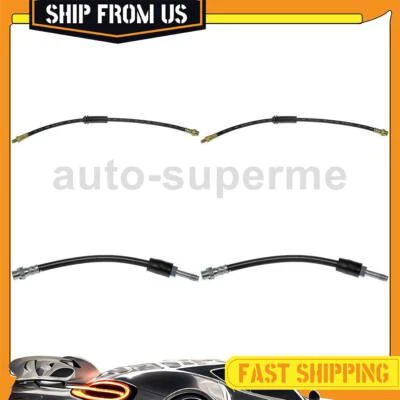 Para BMW Serie 1 M 2011 Dorman First Stop 4x Línea de manguera de freno delantero trasero Foto 1 de 4