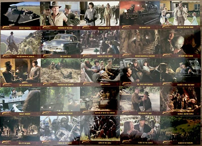 Indiana Jones™ TRADING CARDS Kingdom of the Crystal Skull TOPPS Collectors Set - Image 1 of 4