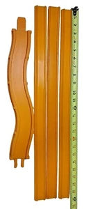 Vintage Wheels 1969 Mattel Redline Track Parts Lane S Curve 65150430 & Straight  - Picture 1 of 11