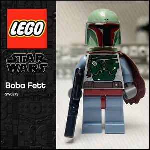 GENUINE LEGO Star Wars Minifigure Boba Fett Classic Trilogy sw0279 8097 Slave I - Picture 1 of 6