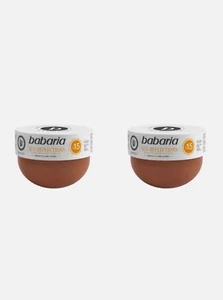 2x Babaria Sun Reflections Tanning Jelly Carrot & Vitamin E SPF15 300ml/ 10.5 Oz - Picture 1 of 2