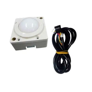 2 Inch White Ball Arcade Game Trackball Compatible With Jamma 412-in-1 Game Elf - Picture 1 of 2