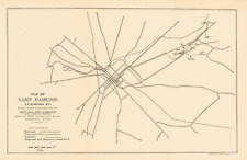 Map of Camp Hamilton, Lexington Kentucky, 1898