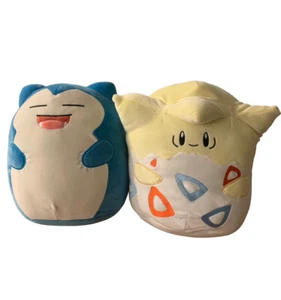 Togepi and Snorlax 10 inch Pokémon Squishmallow Bundle Set 2 Brand New With Tags - Picture 1 of 1