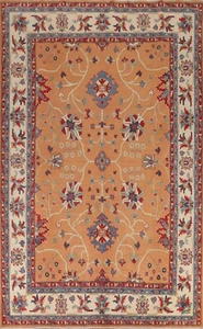 Floral Oriental Super Kazak Area Rug 9x12 Hand-knotted Wool Pakistani Carpet - Picture 1 of 12