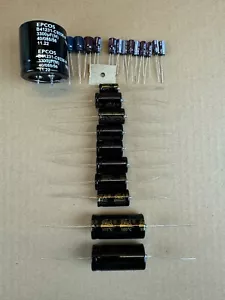 Rock-Ola 48350-1A Jukebox Amplifier RECAP KIT Capacitors 460 461 463 464 465 466 - Picture 1 of 3
