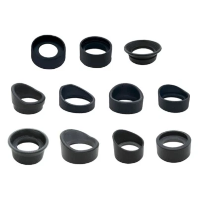 Rubber Eyepiece Eye Shield Guard Binoculars Microscopes Eye Cups 28-37mm - image 1 of 4