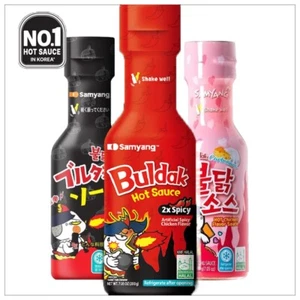 Samyang Buldak Hot Sauce 2x Spicy - Carbonara - Original Spicy 7.05oz 200g - Picture 1 of 12