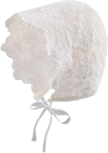 Sommerhut Baby Mädchen UV Schutz Sonnenhut Mütze Baby Sommer Mützen Spitze Texti - Bild 1 von 6