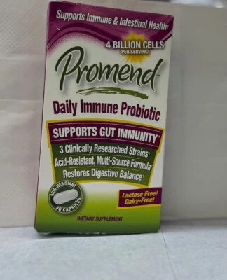 Probiótico Promend una vez al día 30 cada uno por Promend Foto 1 de 2