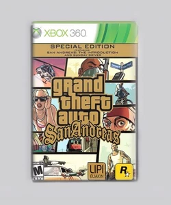 GRAND THEFT AUTO SAN ANDREAS SPECIAL EDITION XBOX 360 2"x3" FRIDGE MAGNET (game - Picture 1 of 3
