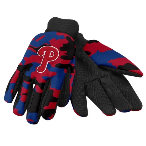 Philadelphia Phillies MLB Camoflauge Utility Gloves FREE SHIP!! Cover