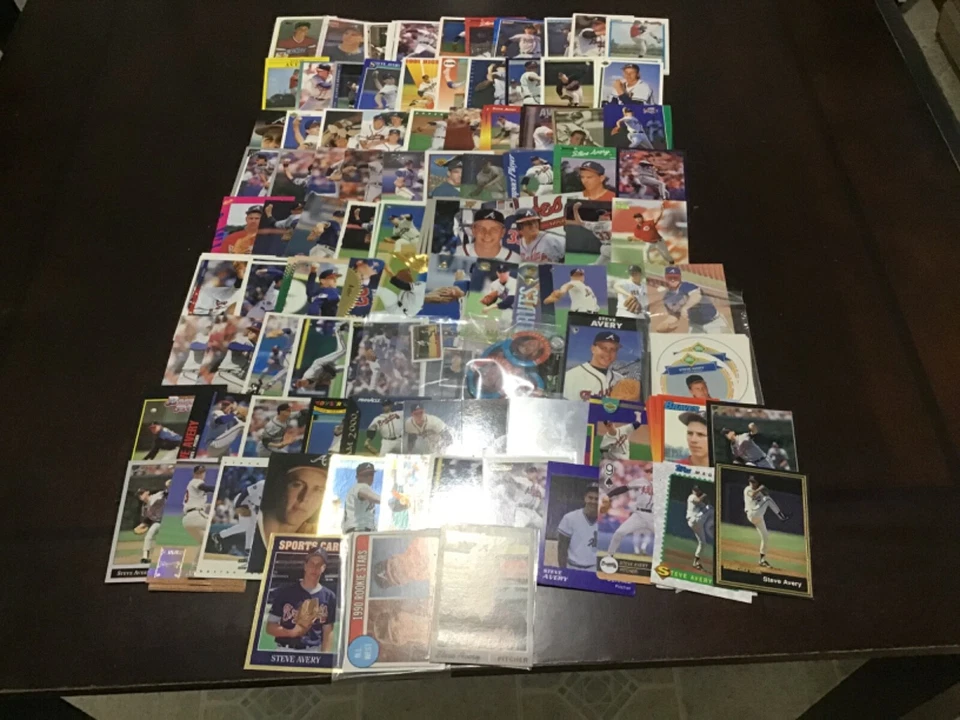 STEVE AVERY Oddball Insert & Regular issue Baseball BRAVES YOU CHOOSE - Image 1 of 4