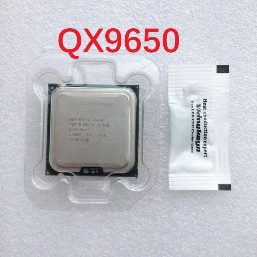 Intel Core 2 Extreme QX9650 Core Computer Processors (CPUs) for