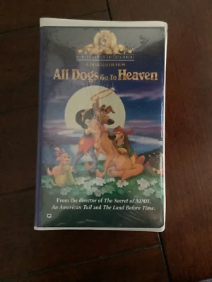 All Dogs Go to Heaven (VHS, 2000, Clam Shell Family Entertainment) Sealed - Image 1 of 4