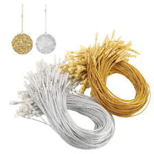 Christmas Ornament Hanger String Precut Hanging Rope For Xmas Ball Decor