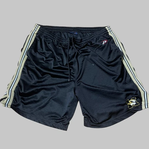 Vintage Missouri Tigers Shorts Adult 2XL XXL Black Pro Player Basketball Mens Cover