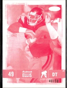 2008 SAGE Hit Make Ready Magenta /50 Sedrick Ellis USC #94 - Picture 1 of 2