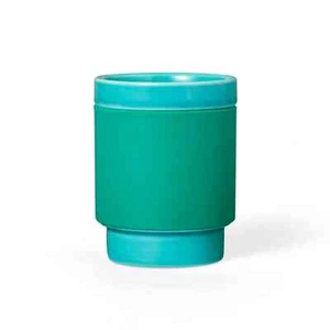 Taza de vaso verde cerámica Lego x Target - 10 oz, nueva con etiquetas - Imagen 1 de 2