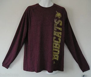 Adidas TEXAS STATE University BOBCATS CLIMATE Training Jersey Top Shirt~Mens Lrg - Picture 1 of 4