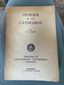 Murder In The Cathedral By T.S Eliot Acting Edition 1935 First Edition - Picture 1 of 2