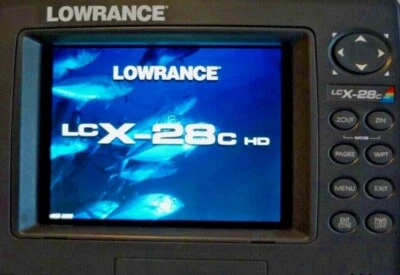 Lowrance LCX-28C MFD Fishfinder Sonar Chartplotter Display Head *30 DAY WARRANTY - Image 1 of 4
