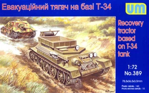 Unimodels UM389 - Trattore Di Recupero In Scala 1:72 Basato Su T-34 - Foto 1 di 1