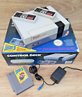 Nintendo Entertainment System Nes Psu, Controllers, Game Boxed Working