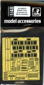 Hauler Models 1/48 BRITISH HUMBER Mk.IV ARMORED CAR Photo Etch Detail Set - Picture 1 of 4