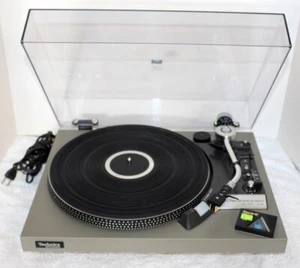 Technics SL-23 Auto-Return Belt Drive Turntable + AT-2512E Cartridge ~ Working - Picture 1 of 24