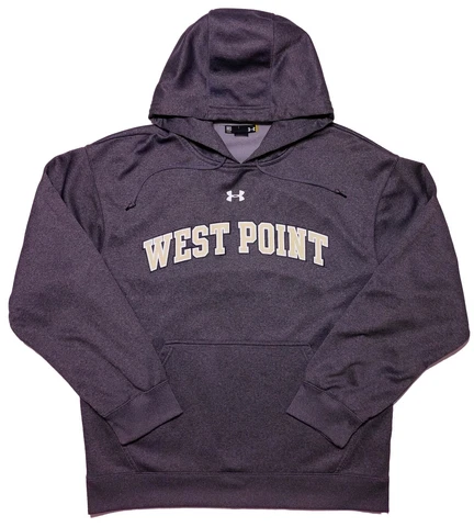 UNDER ARMOUR West Point USMA Army Black Knights Hoodie Jacket Gray Medium M Cover