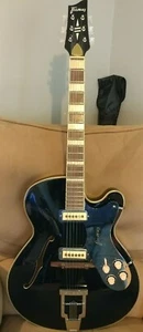 Framus Billy Lorento Electric Hollowbody Guitar in gorgeous black! Bill Lawrence - Picture 1 of 10