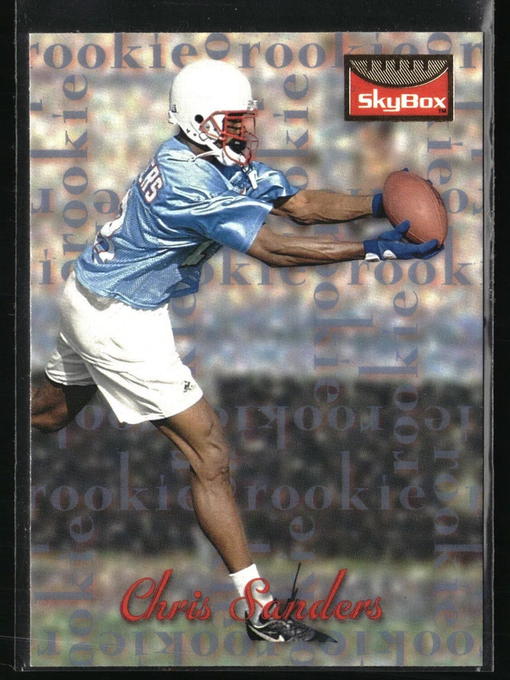 1995 Skybox Premium - Chris Sanders #184 (RC) - Image 1 of 2