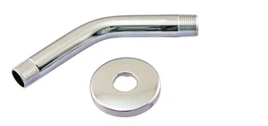 1/2" IPS x 6" Shower Arm, Polished Nickel, D300-1-05 - Picture 1 of 3