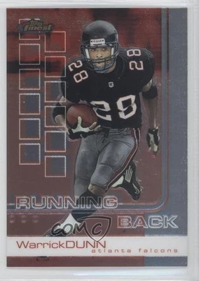 2002 Topps Finest Warrick Dunn #35 - Image 1 of 2