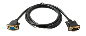 SYSTEM-S D Sub15 Cable 150cm HD VGA 15 Pin Male to Female DB15 - Picture 1 of 4