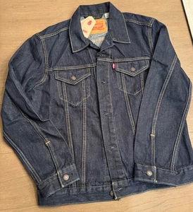 Levi’s Jeans Jeansjacke Herren L Large Dark Wash NEU ETIKETT - Bild 1 von 15