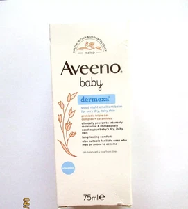 Premium Aveeno Baby Dermexa Good Night Emollient Balm 75ml (8939) - Picture 1 of 1