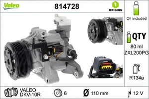 Compressor, air conditioning valeo for SUBARU FORESTER 2.0 D AWD 814728 - Picture 1 of 4