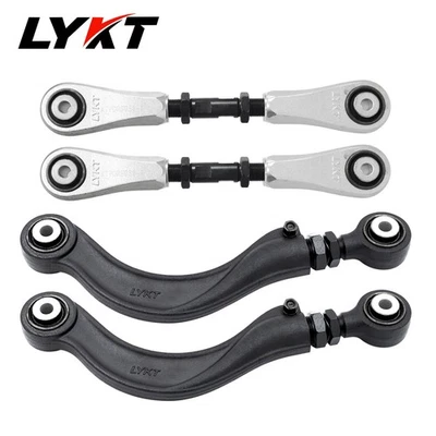LYKT 4pcs Rear Camber&Toe Adjustable Control Kit for Porsche Panamera 10-16 - Image 1 of 4