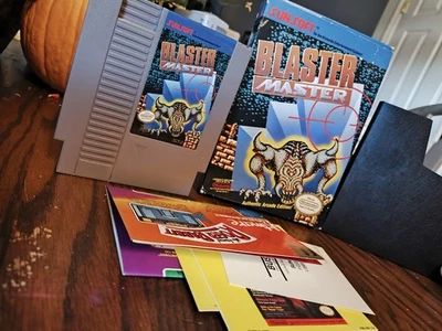 Blaster Master - (Nintendo NES Video Game, 1988) Old Original Papers  - Amazing! - Image 1 of 4