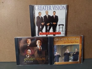 Greater Vision 3 Cds Gift Pack Faces/Quartets/Live At... Religious Gospel - Picture 1 of 4