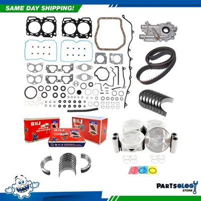 DNJ EK715FM Master Engine Rebuild Kit For 06-11 Subaru Forester 2.5L SOHC 16v - Image 1 of 4
