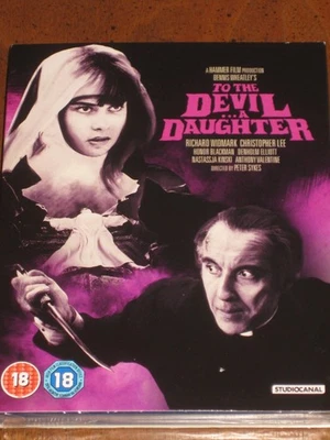 TO THE DEVIL A DAUGHTER w/Slipcover (1976)(REGION B Blu-Ray) CRISTOPHER LEE~NEW! - image 1 of 4